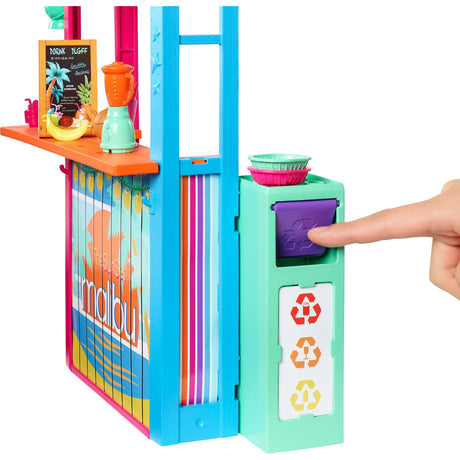 Barbie loves the ocean beach shack poppen accessoires