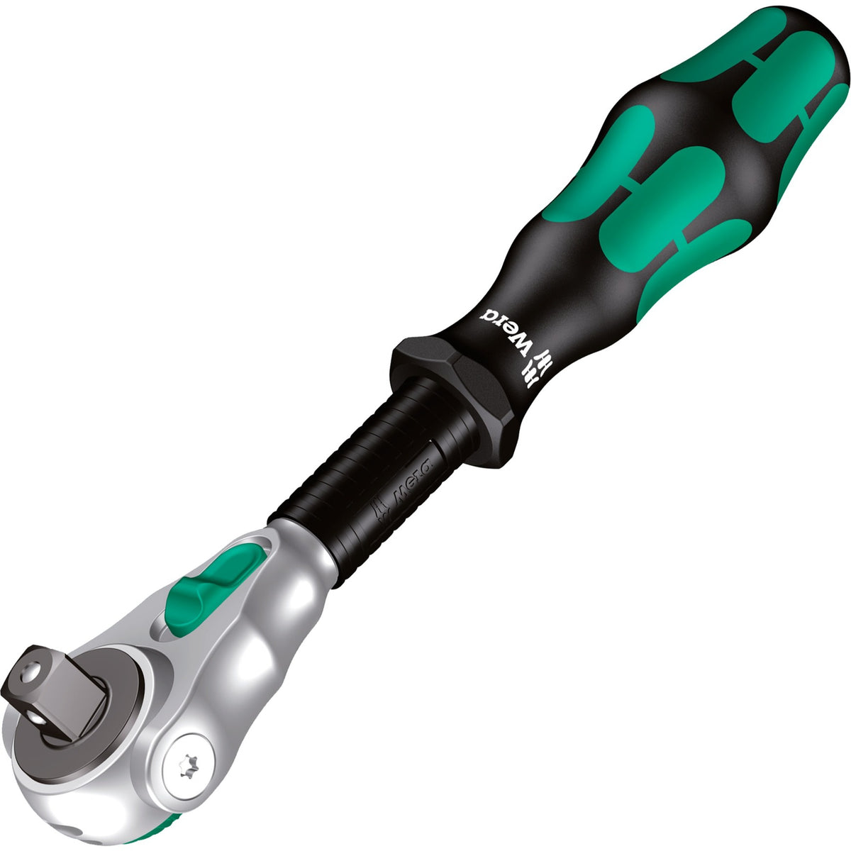 Wera 9722 schuimrubberen inzetstuk met 8000 c zyklop ratel 1 2 set 1, 31-delig - 05150112001