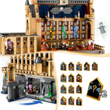 Lego harry potter - kasteel zweinstein: de grote zaal constructiespeelgoed (76435)