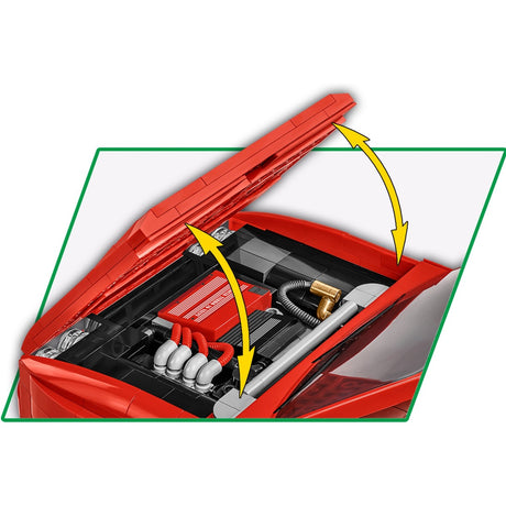 Cobi lancia delta hf integrale constructiespeelgoed (schaal 1:12)
