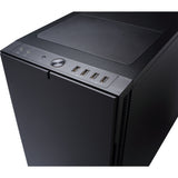 Fractal design define r5 midi tower behuizing (zwart | 4x usb-a)