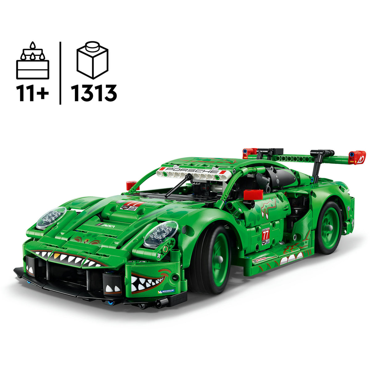 Lego technic 42224 porsche 911 gt3 r rexy ao racing auto