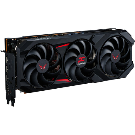 Powercolor radeon rx 9070 xt red devil 16gb oc backplate special edition grafische kaart (zwart, rdna4, gddr6, 3x displayport, 1x hdmi)