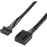 Silverstone shark force 120 argb case fan (zwart, 120 x 120 x 25 mm, pwm)