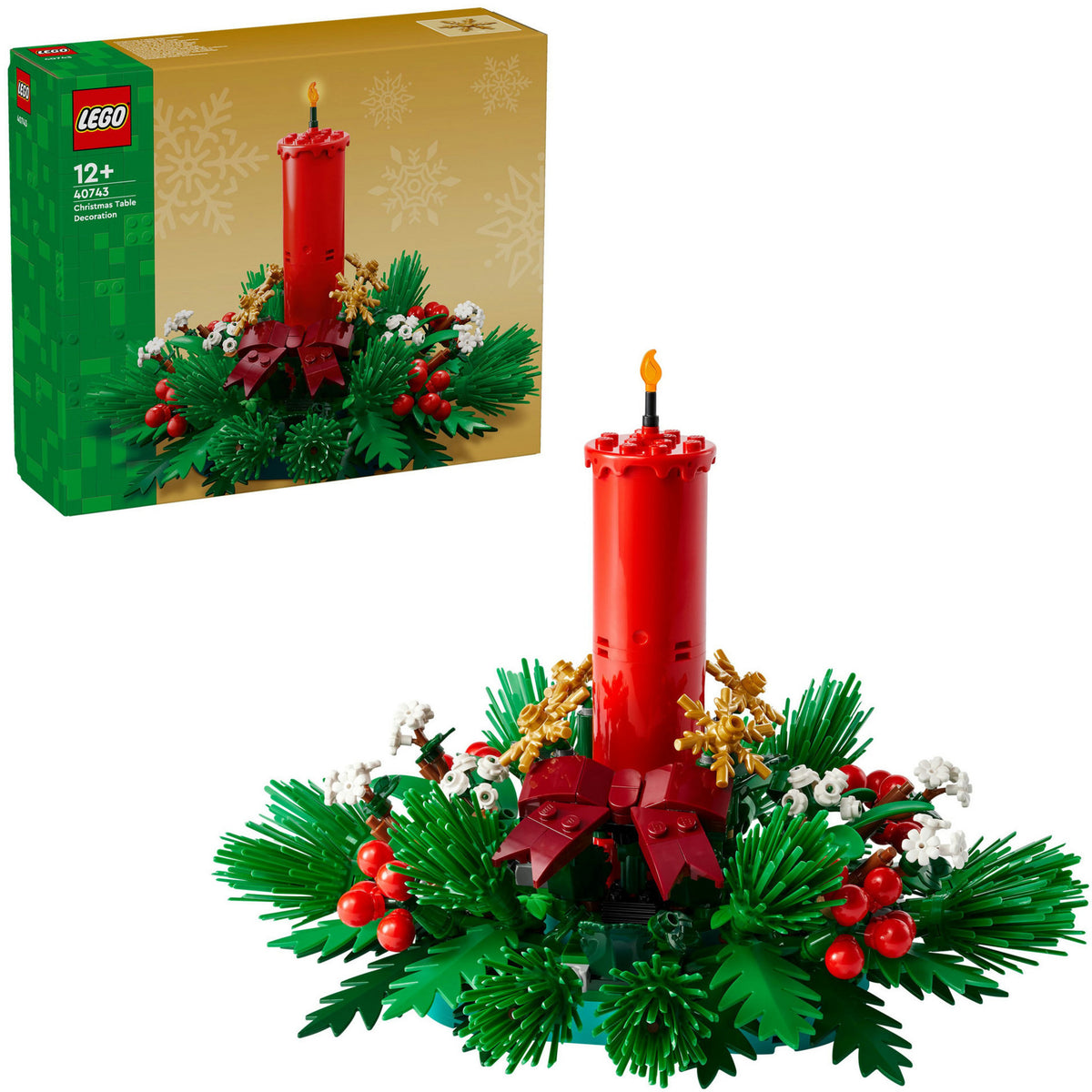 Lego kersttafeldecoratie - 40743