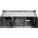 Inter-tech 4u 40248 rack behuizing (zwart | 2x usb-a)