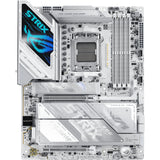 Asus rog strix x870e-a gaming wifi7 neo socket am5 moederbord (wit, raid, 5 gb-lan, wi-fi 7, bt 5.4, sound, atx)