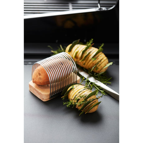 Barbecook snijset voor hasselback potato houder