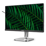 Philips 24b2g5200 23.8 monitor (zilver zwart, vga, hdmi, displayport, usb, audio, 100 hz)