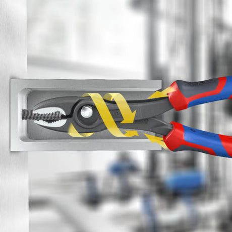 Knipex 22 mm 200 mm twingrip® voor- en zij-grijptang - comfortgreep - capaciteit - 82 02 200