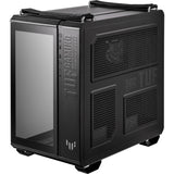 Asus tuf gaming gt502 plus midi tower behuizing (zwart | 2x usb-a | 1x usb-c | tempered glass)
