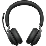 Jabra evolve2 65, ms stereo on-ear headset (zwart, microsoft teams, bluetooth)