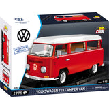Cobi volkswagen t2a camper van - executive edition constructiespeelgoed (schaal 1:12)