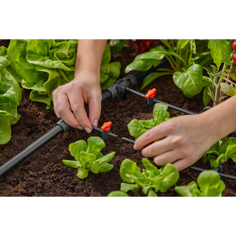 Gardena micro-drip-system t-stuk 1 2” – 3 16 verbinding (donkergrijs)