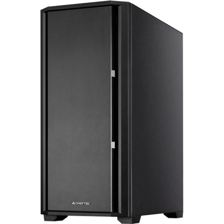 Chieftec pro midi q midi tower behuizing (zwart | 3x usb-a | 1x usb-c)