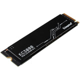 Kingston kc3000 4 tb ssd (zwart, skc3000s 4096g, pcie 4.0 nvme, m.2 2280)