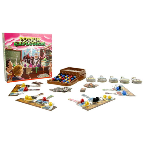 999games 999 games potion explosion bordspel (nederlands, 2 - 4 spelers, 45 minuten, vanaf 8 jaar)