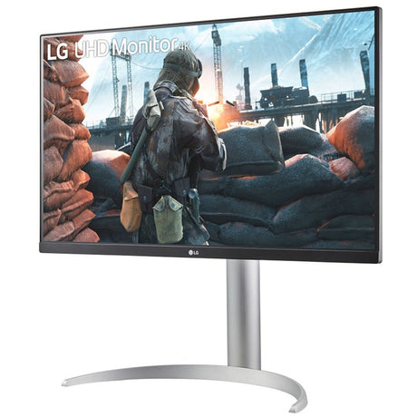 Lg ultrafine 27up650k-w 27 4k ultra hd monitor (wit zilver, 1x displayport, 2x hdmi)