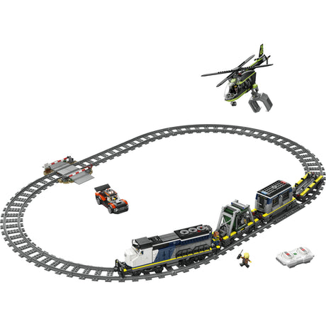 Lego ® city overval op politietrein - speelgoedtreinset - 60508
