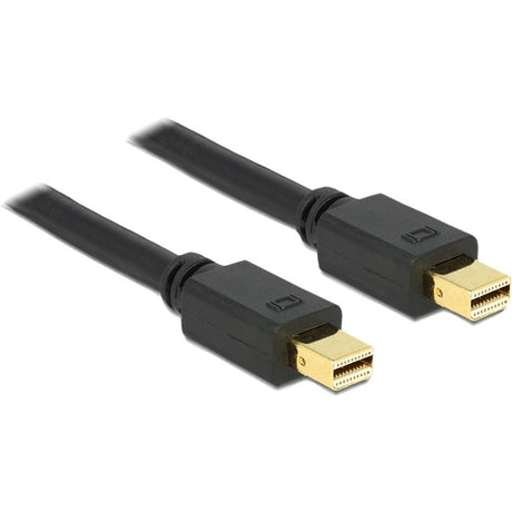 Delock mini displayport 1.2 kabel (zwart, 1,5 meter)