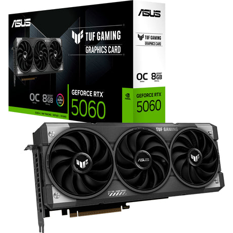 Asus tuf gaming geforce rtx 5060 oc grafische kaart (3x displayport, 1x hdmi 2.1, dlss 4)