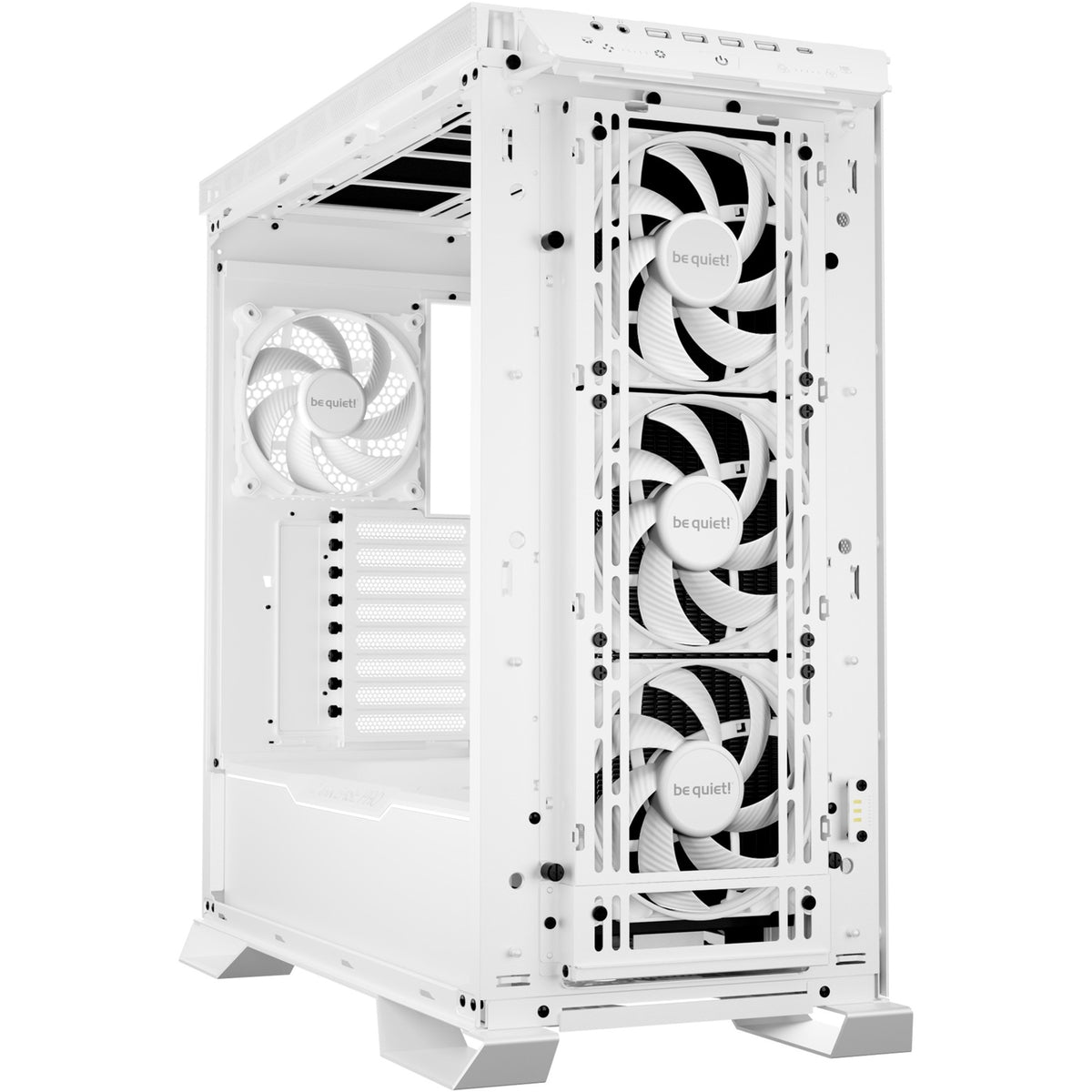 Be quiet! dark base pro 901 big tower behuizing (wit | 4x usb-a | 1x usb-c | rgb | tempered glass)