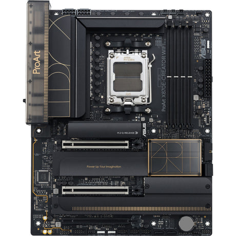 Asus proart x870e-creator wifi socket am5 moederbord (2.5gb-lan, wi-fi 7, bt, sound, atx)