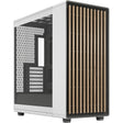Fractal design north xl rc chalk white tg clear midi tower behuizing (wit houtkleur | 2x usb-a | 1x usb-c | tempered glass)