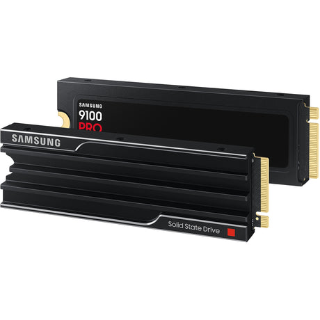 Samsung 9100 pro heatsink 4 tb ssd (mz-vap4t0cw, pcie gen 5.0 x4, nvme 2.0)