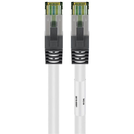 Goobay netwerkkabel cat.8.1 s ftp (wit, 2 meter)