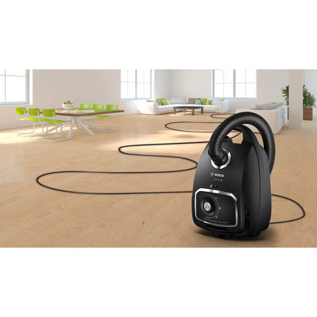 Bosch serie 6 stofzuiger met zak bgb6x320 (zwart)