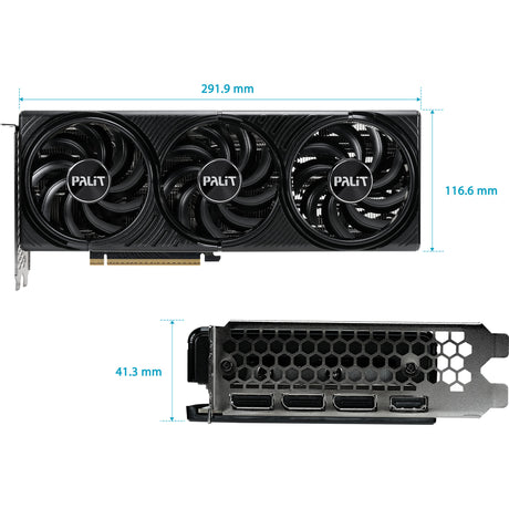 Palit geforce rtx 5070 infinity 3 grafische kaart (dlss 4, 3x displayport, 1x hdmi 2.1)