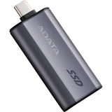 Adata sc750 1 tb externe ssd (titanium, sc750-1000g-ccbk, usb-c 3.2 (10 gbit s))