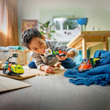 Lego city 60505 vliegtuig, servicewagen en hovercraft remix