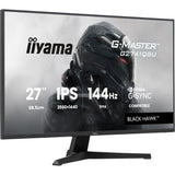Iiyama g-master black hawk g2741qsu-b1 27 gaming monitor (zwart, 1x displayport, 1x hdmi, 2x usb-a, 144 hz)