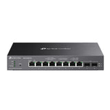 Tp-link omada sg2210xmp-m2 8-poorts 2.5gbase-t smart switch (zwart, 8x poe+, 2x 10ge sfp+)