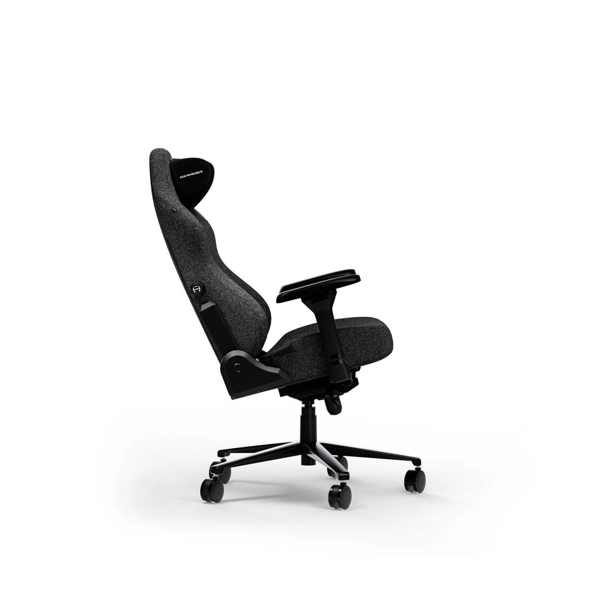 Dxracer craft xl black fabric gamestoel (zwart)