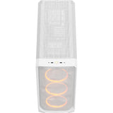 Fractal design meshify 3 xl rgb big tower behuizing (wit | 2x usb-a | 1x usb-c | rgb | tempered glass)