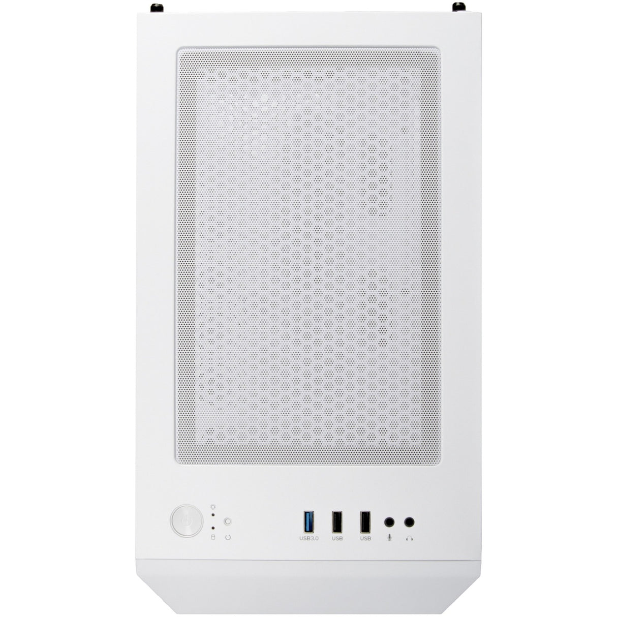 Silverstone fara h1m pro midi tower behuizing (wit | 3x usb-a | rgb | window)