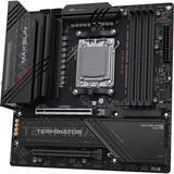 Maxsun ms-terminator b850m pro dark wifi socket am5 moederbord (zwart, raid, 2.5 gb-lan, wlan, bt, sound, µatx)
