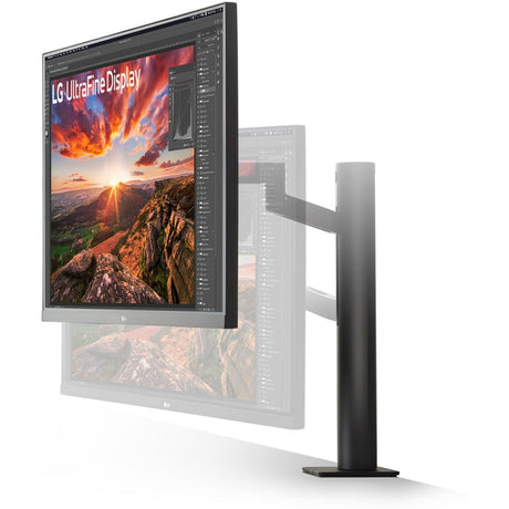 Lg ergo ips monitor met usb type-c 31.5 4k ultra hd (zwart, 1x displayport, 2x hdmi, 1x usb-c, 2x usb-a)