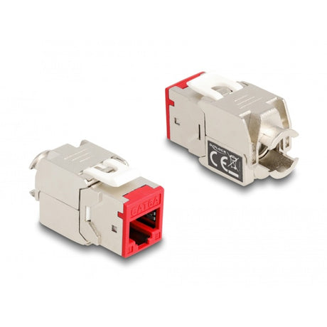 Delock rj45 jack > lsa cat 6a toolfree keystone module (meerkleurig, 8 stuks)