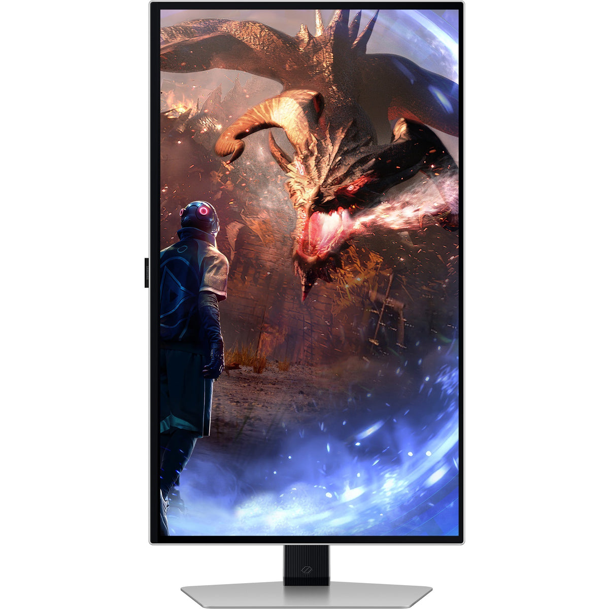 Samsung odyssey oled g6 ls27dg 27 gaming monitor (zilver, 2x hdmi, displayport, 2x usb-a, 360 hz)