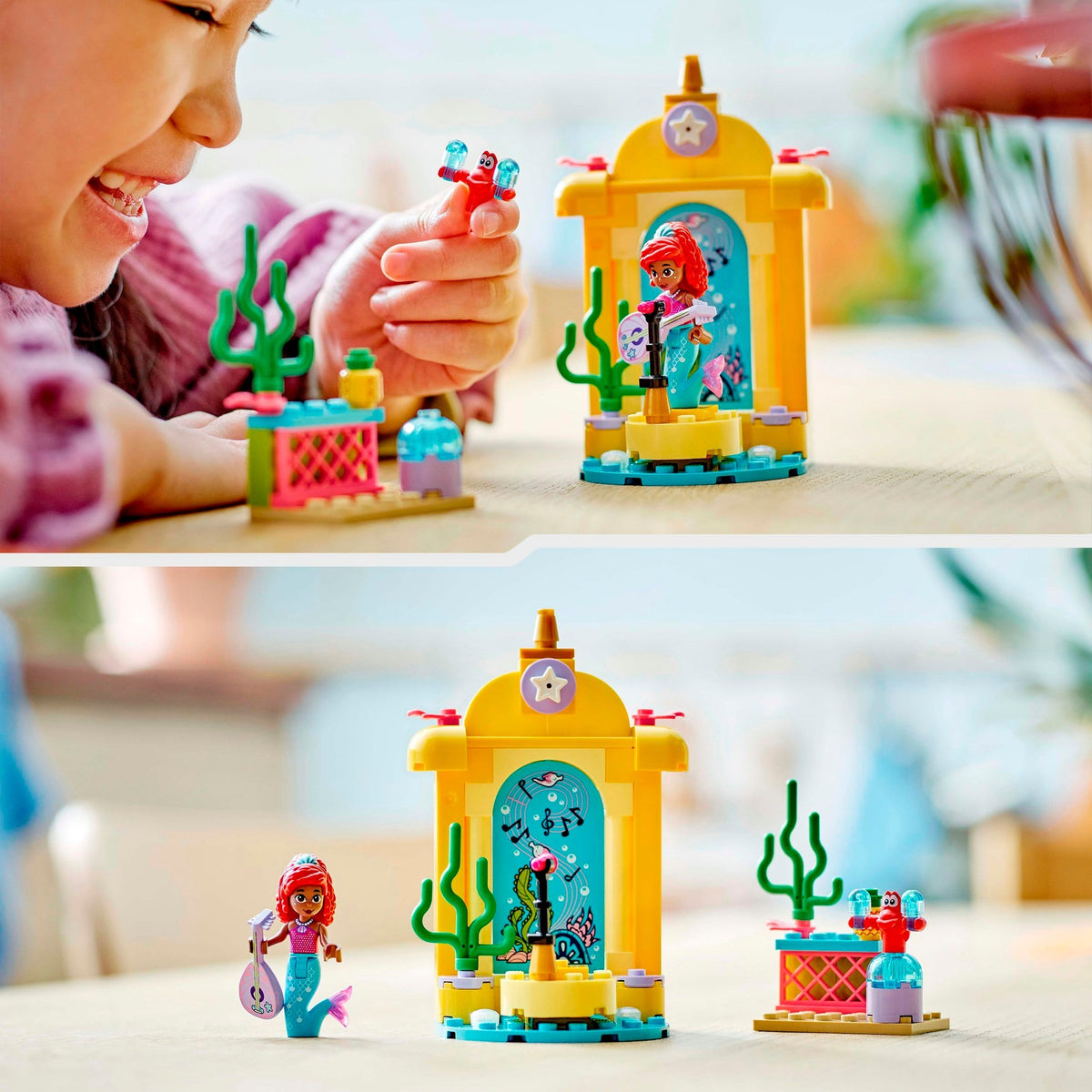 Lego disney princess - ariëls muziekpodium constructiespeelgoed (43235)