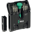 Wera tool-check modular micro 1, 21‑delig bitset (zwart groen)
