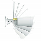 Klikaanklikuit slimme wifi ip beveiligingscamera voor buiten (wit)