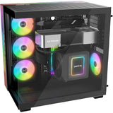 Be quiet! light base 600 dx midi tower behuizing (zwart | 2x usb-a | 1x usb-c | rgb | window)