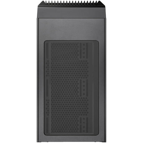 Silverstone cs382 mini tower behuizing (zwart | 2x usb-a | 1x usb-c)