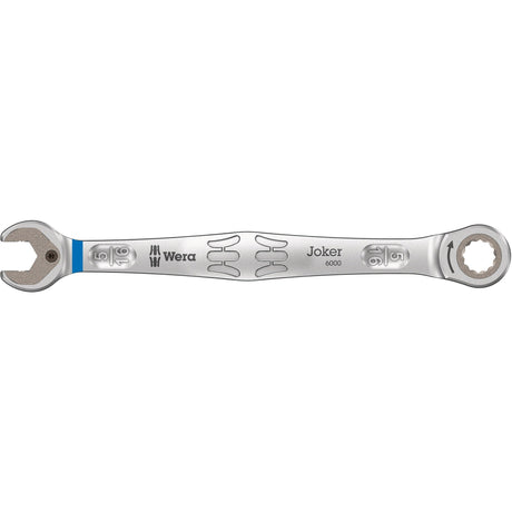 Wera 9632 magneetstrip 6000 joker imperial 1 steek-ringratelsleutelset moersleutel (inch, 8‑delig)