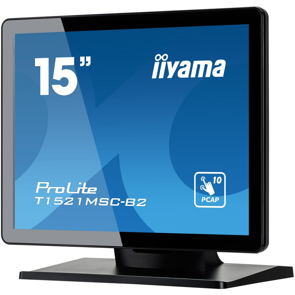 Iiyama prolite t1521msc-b2 15 touchscreen monitor (zwart, 1x hdmi, 1x vga)